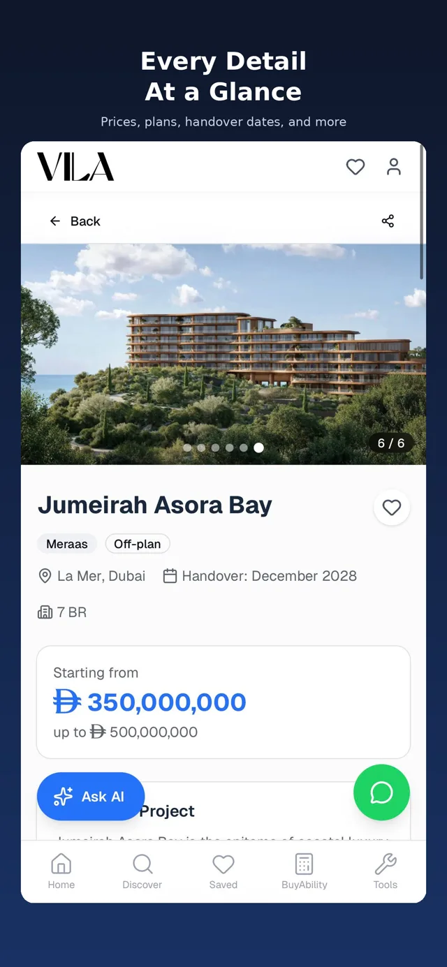 Project details at a glance